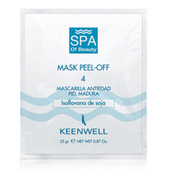 Keenwell SPA of Beauty 4 Peel-Off Anti Age Mask with Soy Isoflavones